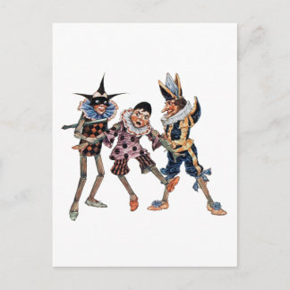 Carte Postale Illustration vintage de Pinocchio