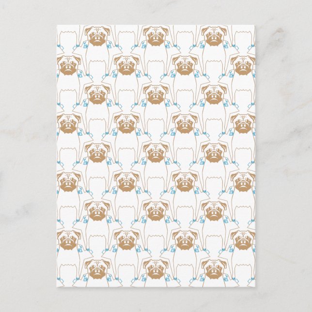 Carte Postale Illustrations de chiens Doggenhaus (Devant)