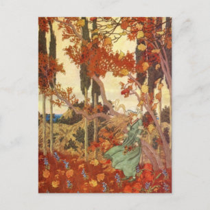 Carte Postale Illustrations de la nature et du mythe de Walker