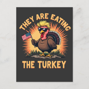 Carte Postale Ils mangent la victoire de Trump sur la Turquie