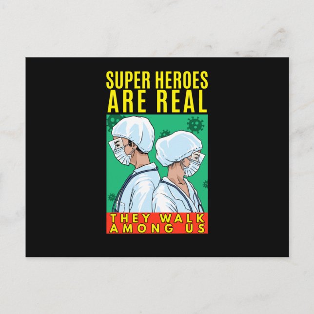 Carte Postale Ils marchent parmi nous (Devant)