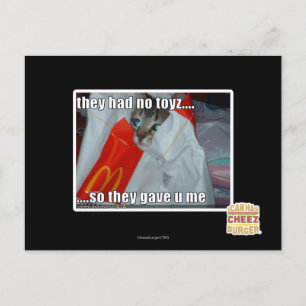 Carte Postale ils n'avaient pas de jouets
