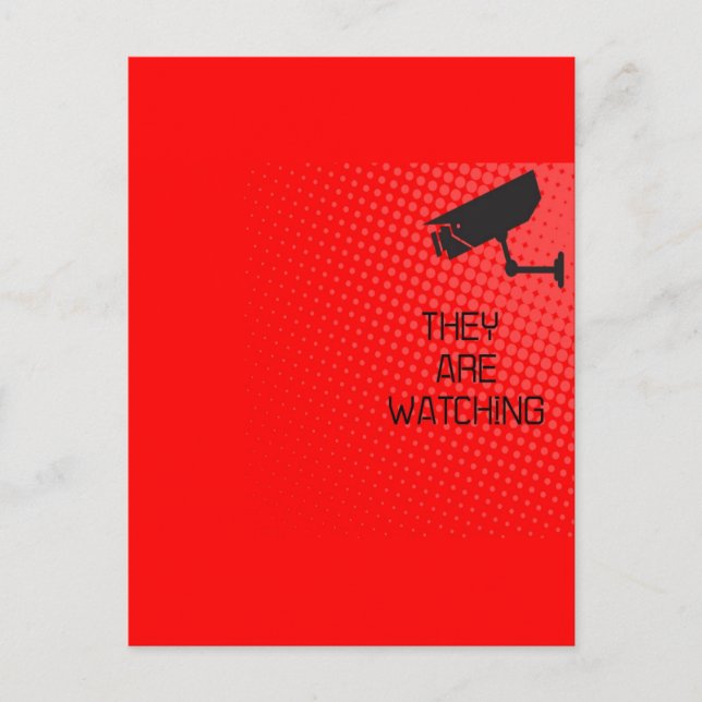 Carte Postale Ils regardent (Devant)