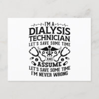 I'm A Dialysis Technician Nephrology Tech Dialysis