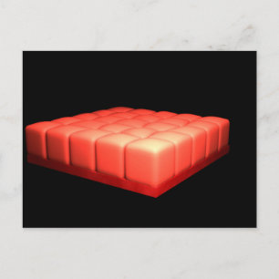 Carte Postale Image Conceptuelle De L'Épithélie Cuboïde Simple