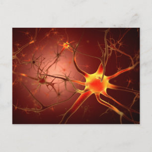 Carte Postale Image Conceptuelle Du Neuron 1