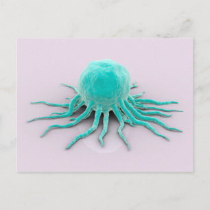 Carte Postale Image Conceptuelle Du Virus Du Cancer 2