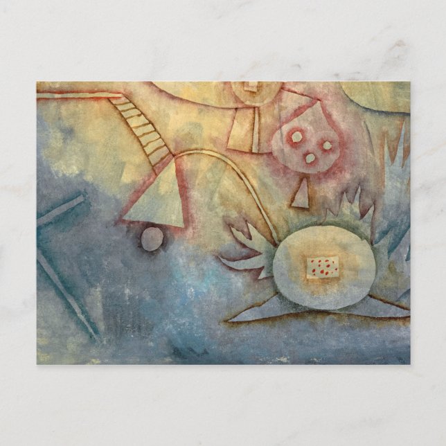 Carte Postale Image de chardon, 1924 par Paul Klee (Devant)