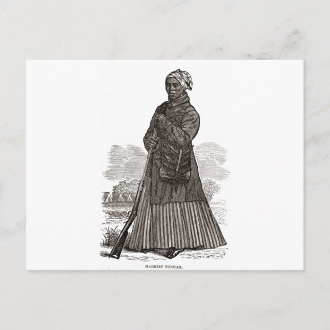 Carte Postale Image de Harriet Tubman, avant 1869 (Devant)