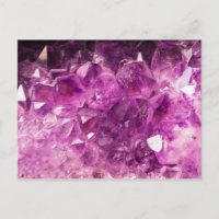 Image de pierre gemme d'améthyste brillante et