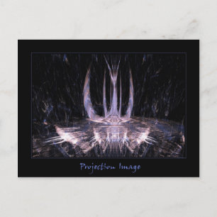 Carte Postale Image de projection