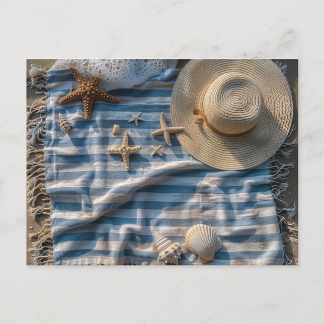 Carte Postale Image de vacances d'été (Devant)
