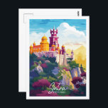 Carte Postale Image du lieu de voyage vintage Sintra Portugal<br><div class="desc">Image du lieu de voyage vintage Sintra Portugal</div>