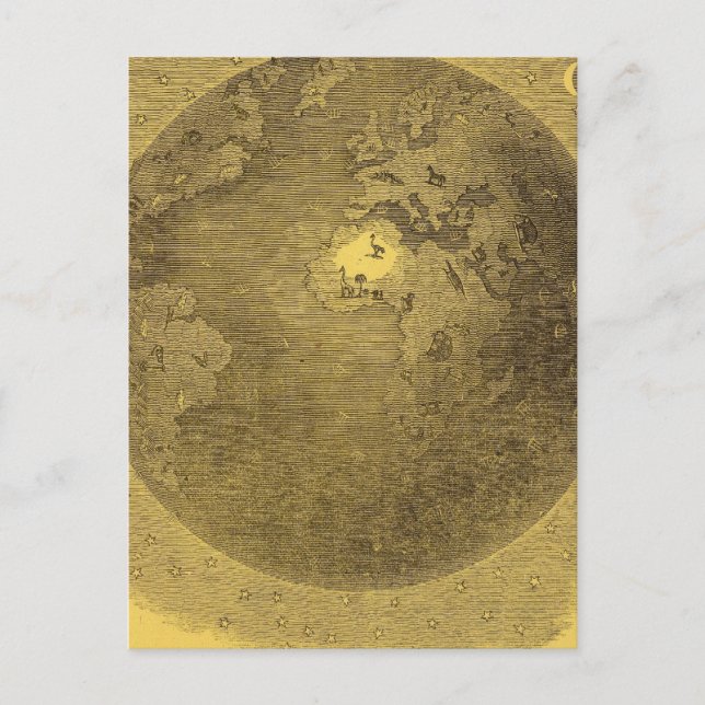 Carte Postale Image du monde (Devant)