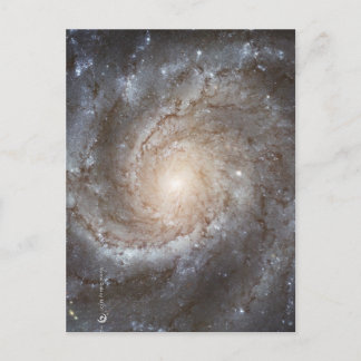 Carte Postale Image galactique de Hubble sur des produits quotid
