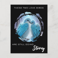 *~* Image PHOTO Oiseaux de l'amour AP54 Anniversai