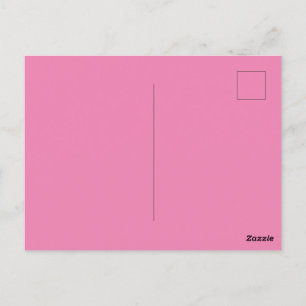 Carte Postale Image rose personnalisée - Parfait Standard