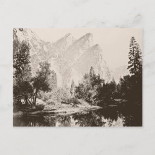 Carte Postale Image vintage du parc national Yosemite