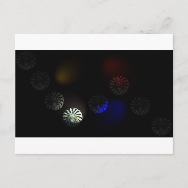 Carte Postale Imageur de cristal coloré (Devant)