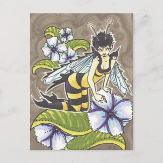 Carte postale Imaginaire de dessin de laine