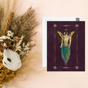 Carte Postale Imaginaire de vapeur Peacock