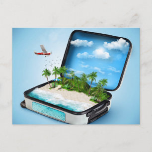 Carte Postale Imaginaire de voyage