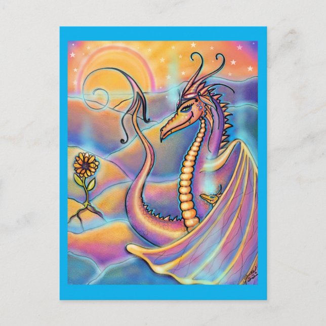 Carte Postale Imaginaire Dragon Par Renee L. Lavoie (Devant)
