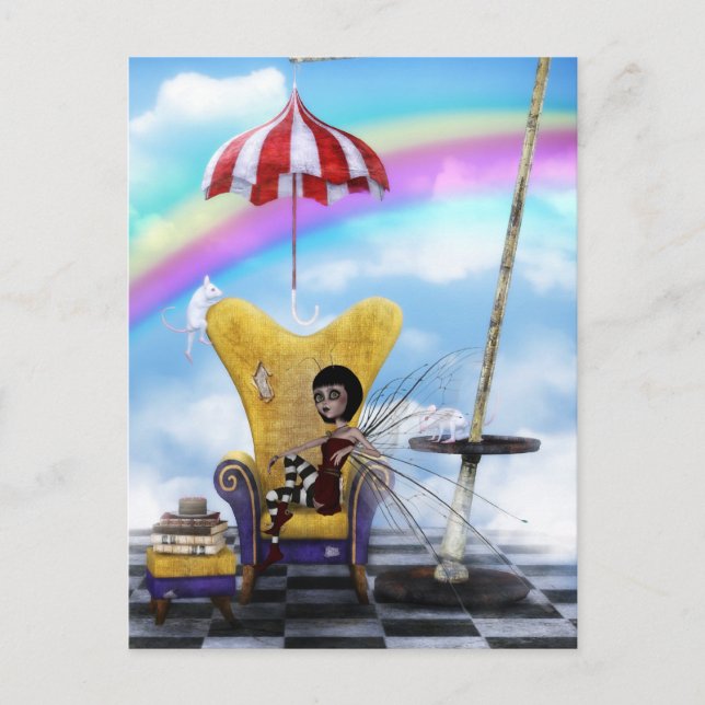 Carte Postale Imaginaire Fairy (Devant)