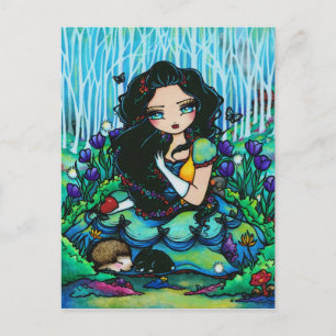 Carte postale Imaginaire Fairy Art Blanche Neige