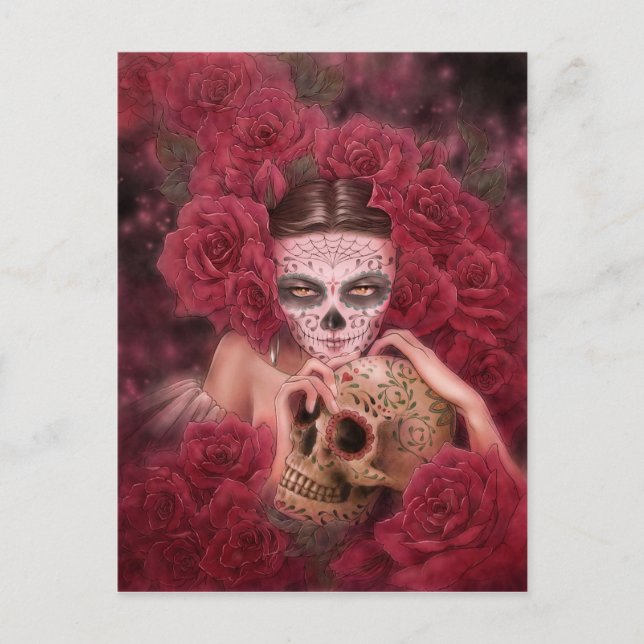 Carte postale Imaginaire foncé Las Calaveras (Devant)