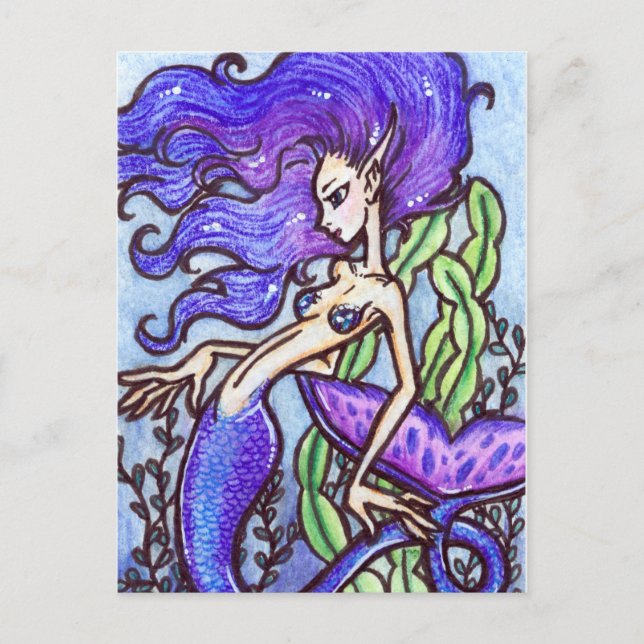 Carte postale Imaginaire Mermaid Art : Lanikai par (Devant)