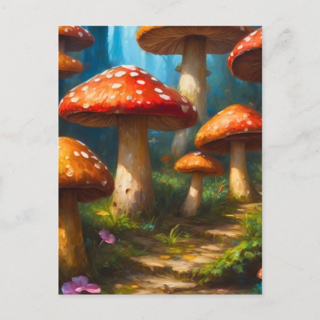 Carte postale Imaginaire Mushrom (Devant)