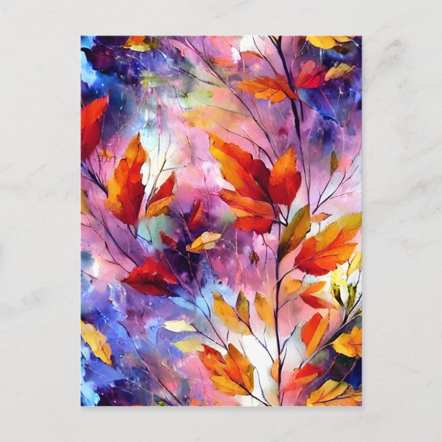 Carte Postale Imaginaire ultra détaillé Brochures lunaires Leav (Devant)