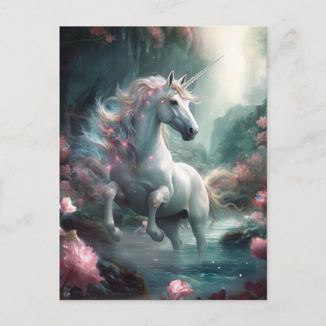 Carte postale Imaginaire Unicorn (Devant)