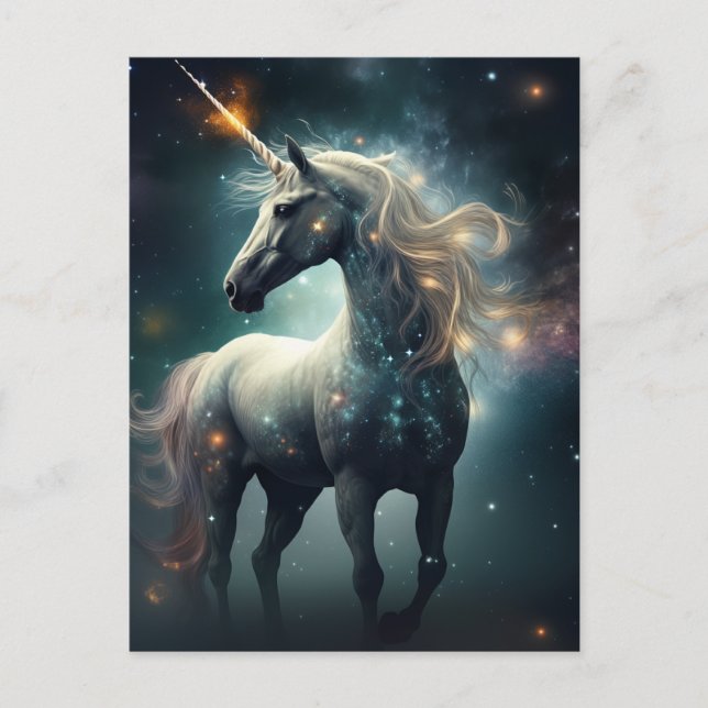 Carte postale Imaginaire Unicorn (Devant)