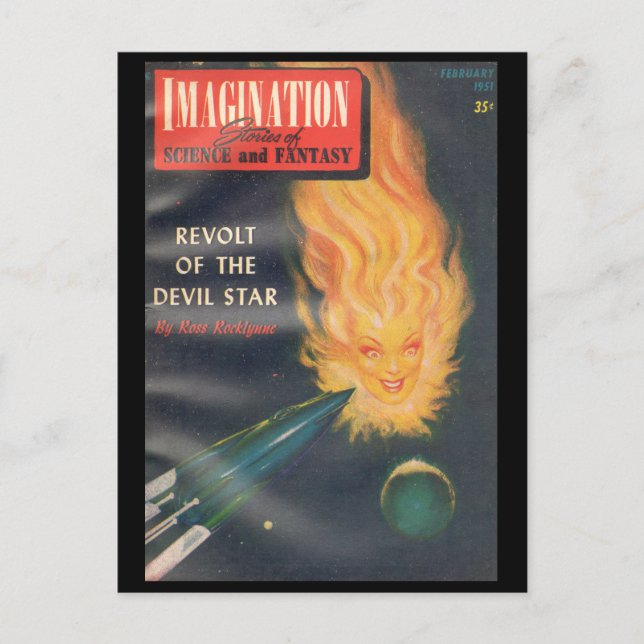 Carte Postale Imagination v02 n01 (1951-02.Greenleaf)_Pulp Art (Devant)