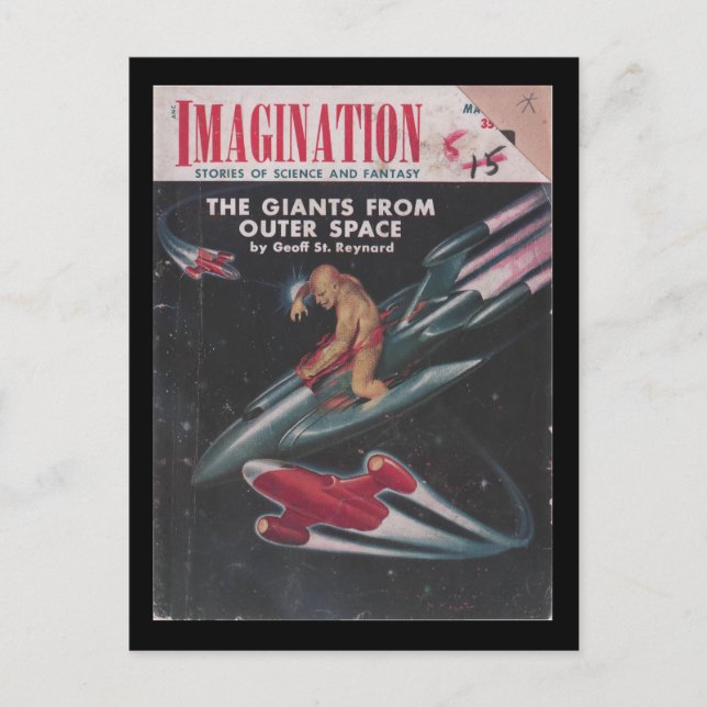 Carte Postale Imagination v05 n05 (1954-05.Greenleaf)_Pulp Art (Devant)
