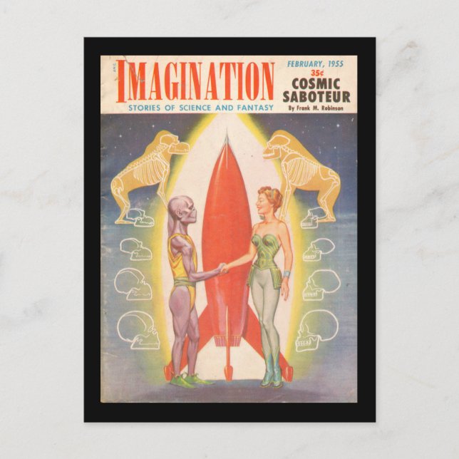 Carte Postale Imagination v06 n02 (1955-02.Greenleaf)_Art de Pul (Devant)