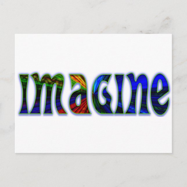 Carte Postale Imaginez (Devant)