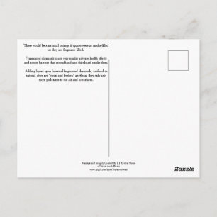 Carte Postale Imaginez si les produits parfumés étaient des ciga