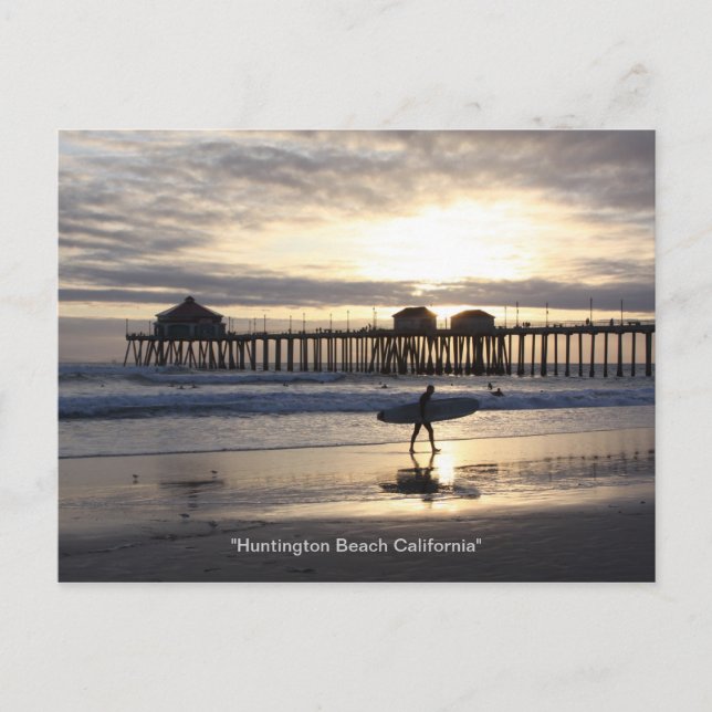 Carte Postale IMG_5899, "Huntington Beach California" (Devant)