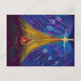 Carte Postale Immanuel Oil Pastel par Christina Wert,
