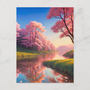 Carte Postale Immersion dans la paix et la beauté