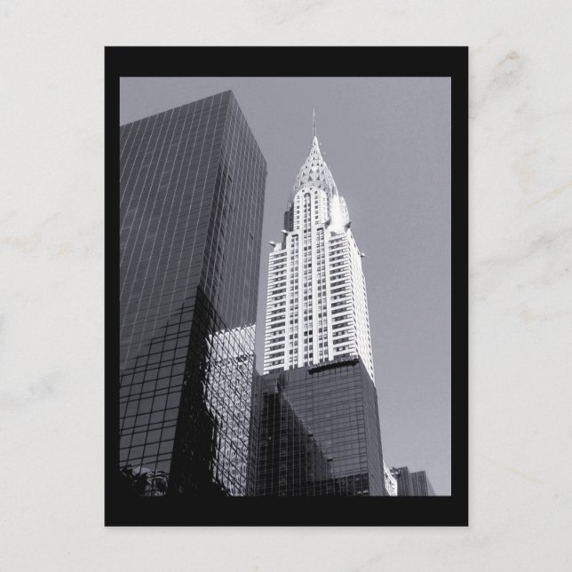 Carte Postale Immeuble Chrysler de NYC (Devant)