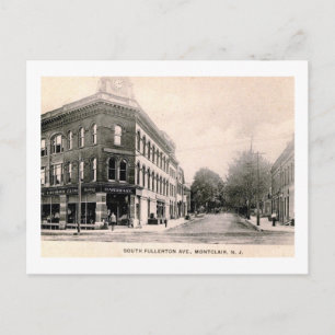 Carte Postale Immeuble Crane, Montclair, New Jersey Vintage