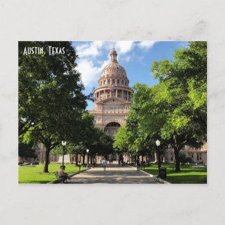 Carte Postale Immeuble de la capitale d'Austin Texas