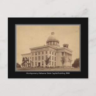 Carte Postale Immeuble de la capitale de l'Alabama Montgomery Po