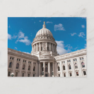 Carte Postale Immeuble du Capitole de l'État du Wisconsin