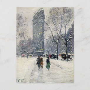 CARTE POSTALE IMMEUBLE FLATIRON NEW YORK CITY