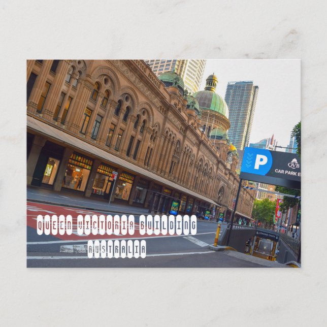 Carte Postale Immeuble Queen Victoria (Devant)